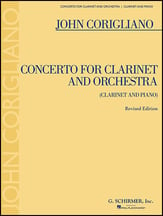 CONCERTO FOR CLARINET CLARINET/PF cover